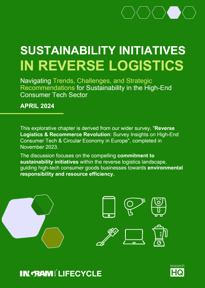 4 sustainability initiatives in reverse logistics report cover