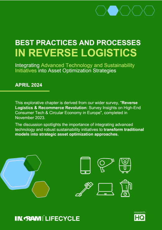 Best practices and processes in reverse logistics report cover-min