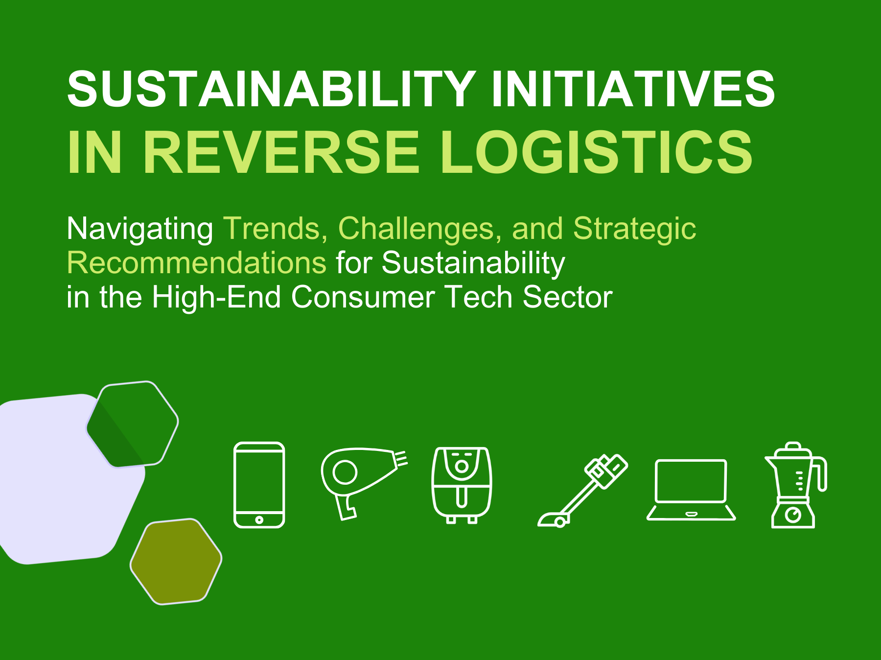 Report: Reverse Logistics Sustainability Initiatives